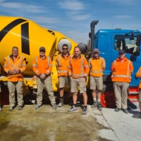 Timaru Team with Award