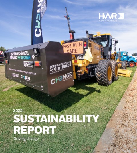 HWR Sustainability Report 2025 Website tile